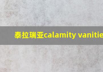 泰拉瑞亚calamity vanities